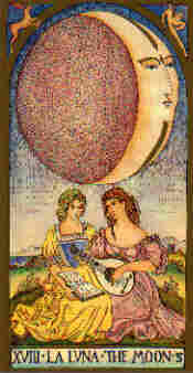 Luna Tarot card